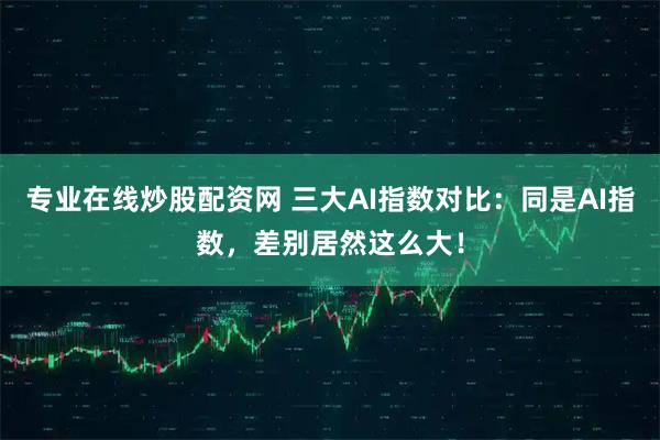专业在线炒股配资网 三大AI指数对比：同是AI指数，差别居然这么大！